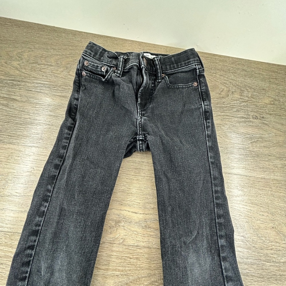 Abercrombie Kids Black Slim Straight Jeans